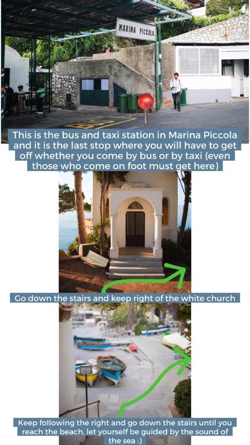 Capri Magic House On The Beach Exteriör bild